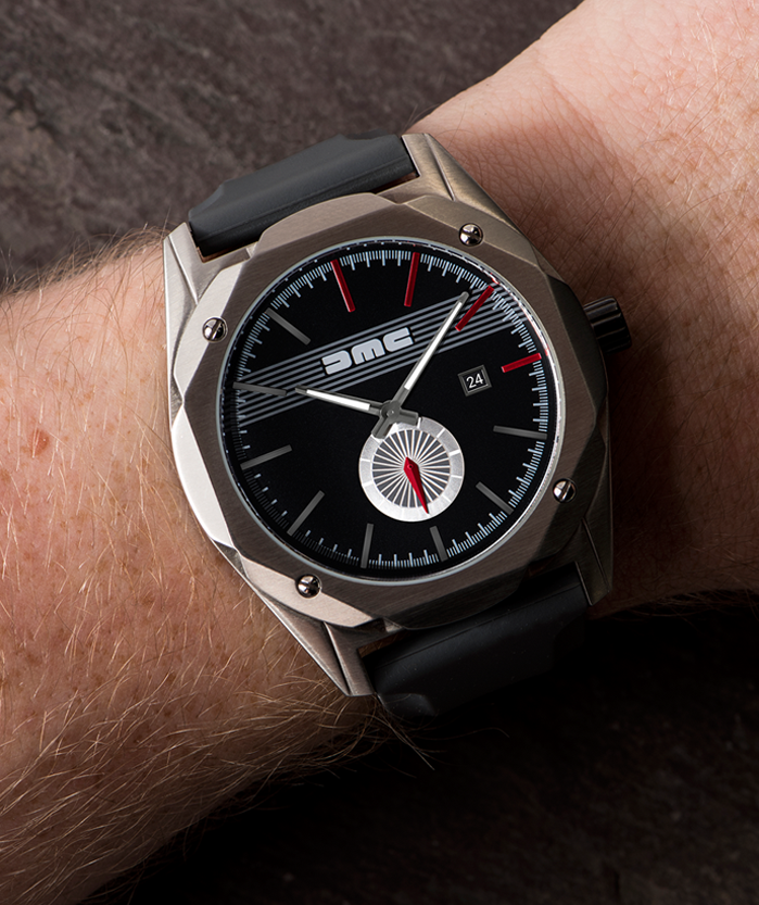 REC's DeLorean Wristwatch Is Made From John DeLorean's DMC-12 Company Car |  CarBuzz